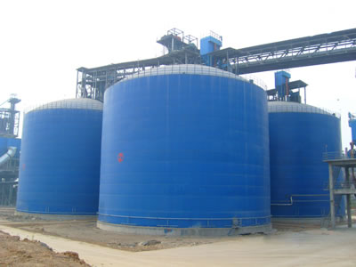 谢通门水泥钢板库改造